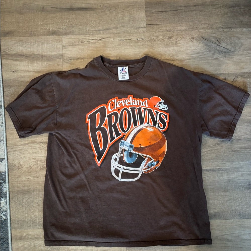 Vintage 90s Logo Athletic Cleveland Browns T-shirt